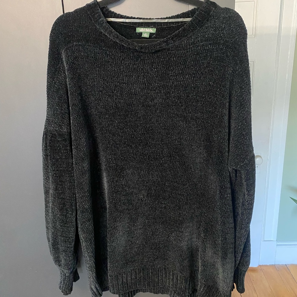 Oversized Dark Blue Sweater